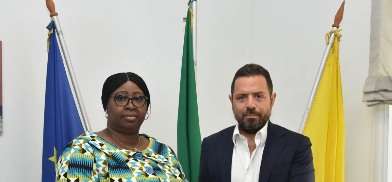 Il consigliere Gennaro Demetrio Paipais ha incontrato l'ambasciatrice della Costa D'Avorio, Nogozene Bakayoko